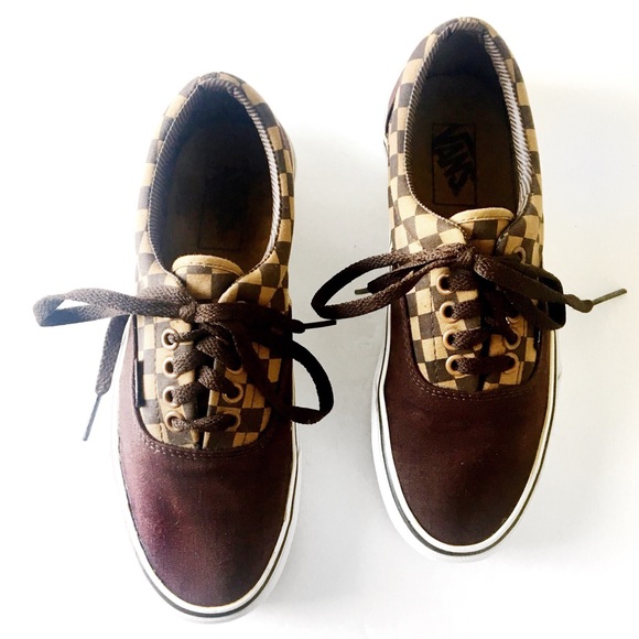 Vans Shoes - Vans Checkered Lace Up Sneakers